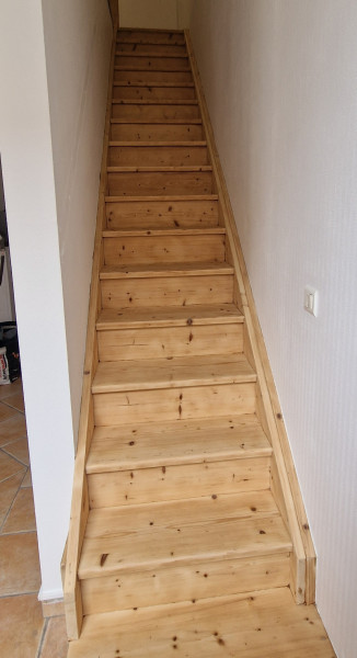 Escalier après chantier